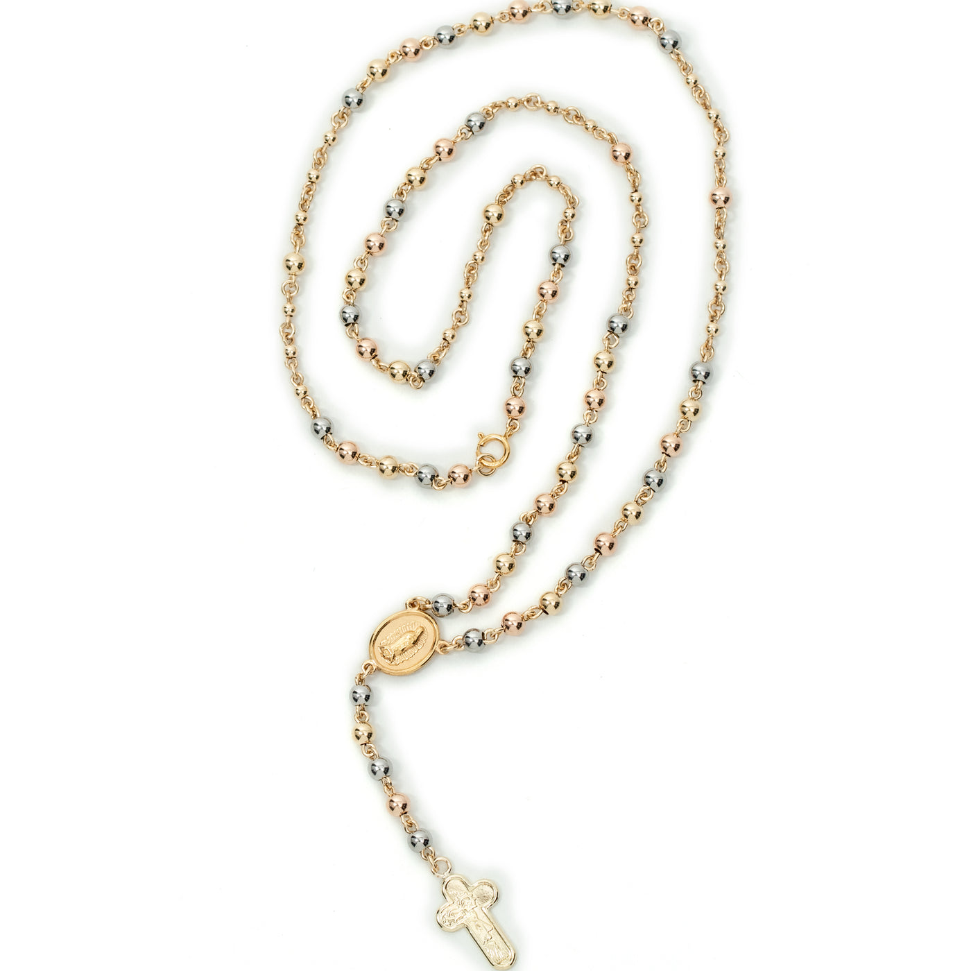 Rosario  tres tonos  4 mm