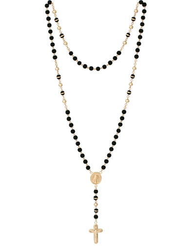 camándula laminada Neo de bolas 5MM ofrece un equilibrio perfecto entre elegancia y estilo moderno