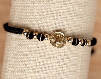 Pulsera tejida Rolex b4