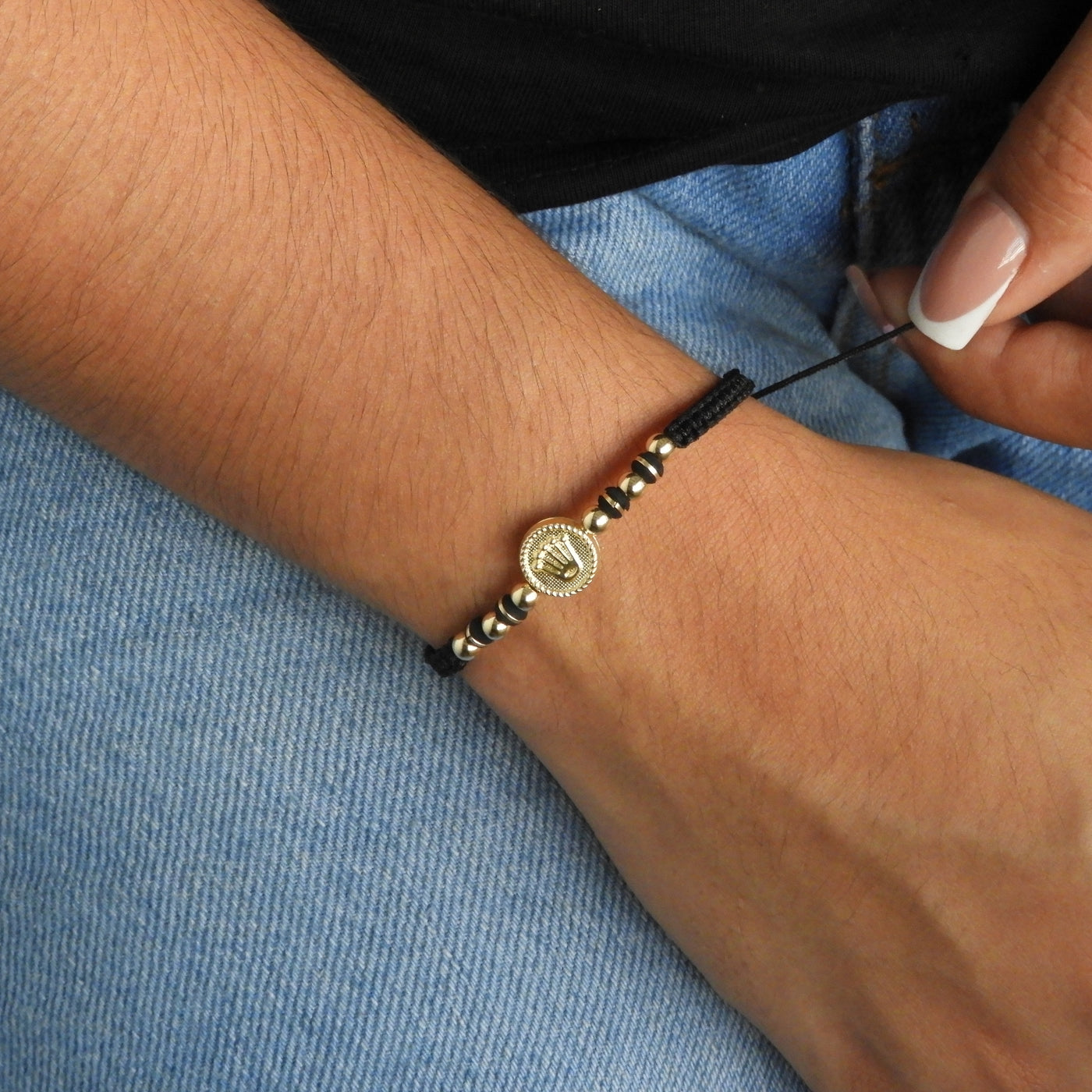 Pulsera tejida Rolex b4