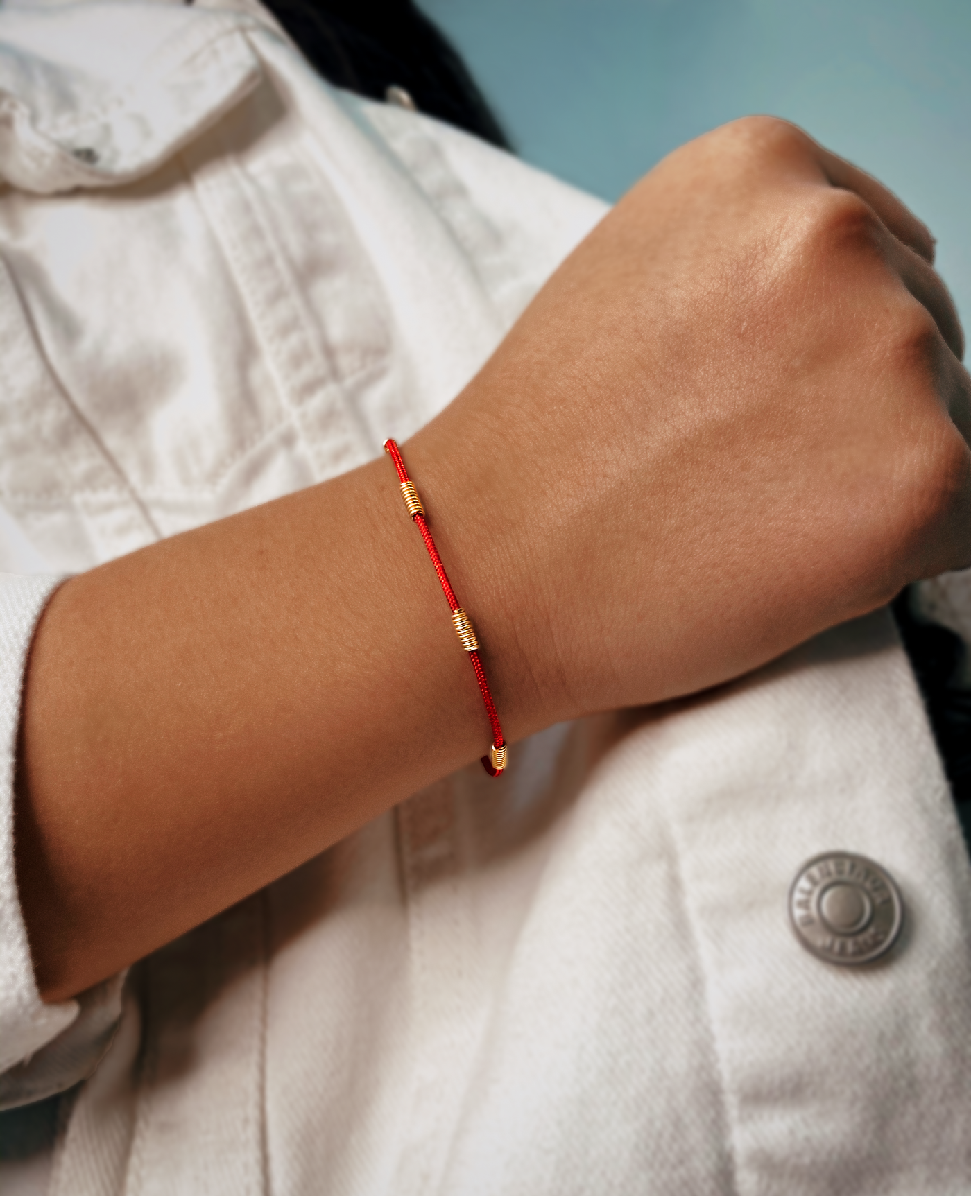 PULSERAS 7 NUDOS LAMINADA AJUSTABLE