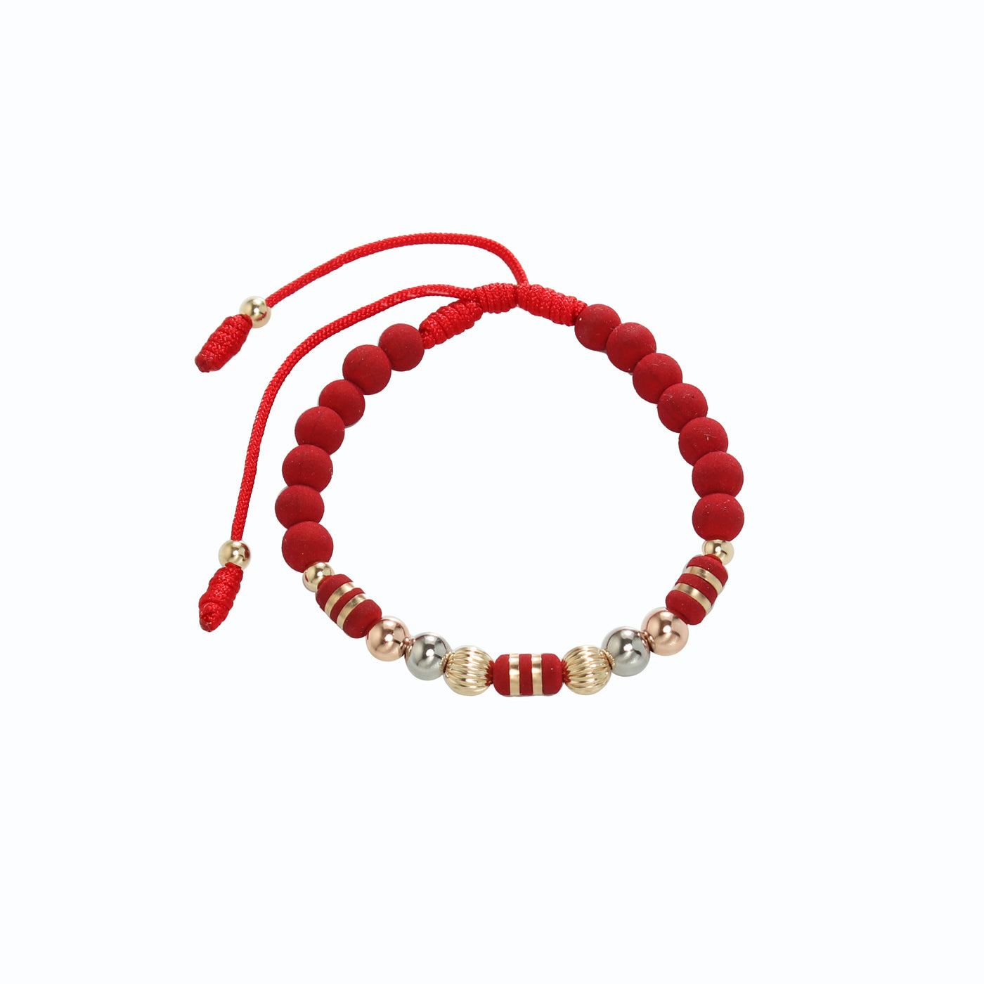 Pulsera barril cinta - tres tonos b6