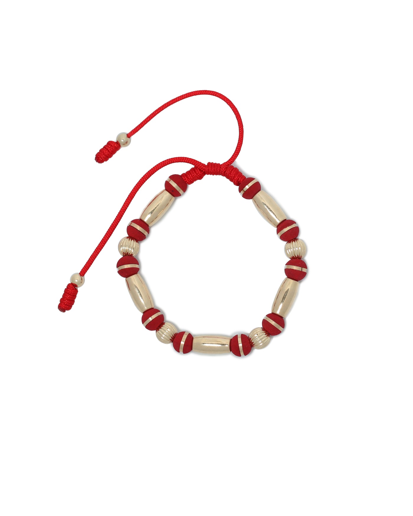 PULSERA BARRILES LISOS DORADOS- DTDA 6 - NEO 6