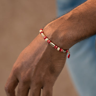 Pulsera barriles lisos dorados – DTDA 6 – Neo 6