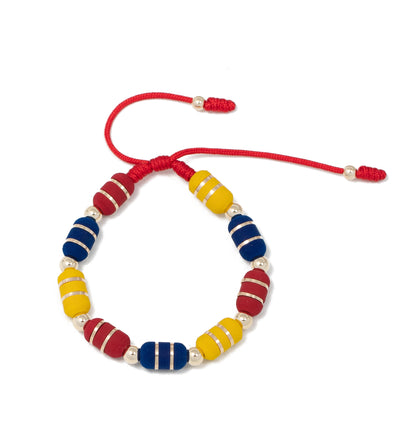 Pulsera Oro Laminado 18k Tejida 5mm