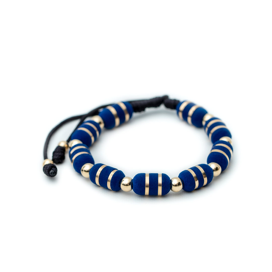 Pulsera Oro Laminado 18k Tejida 5mm