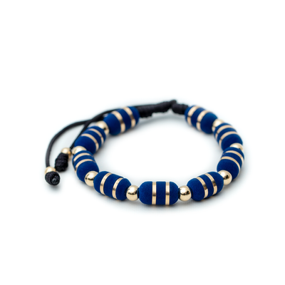 Pulsera Oro Laminado 18k Tejida 5mm
