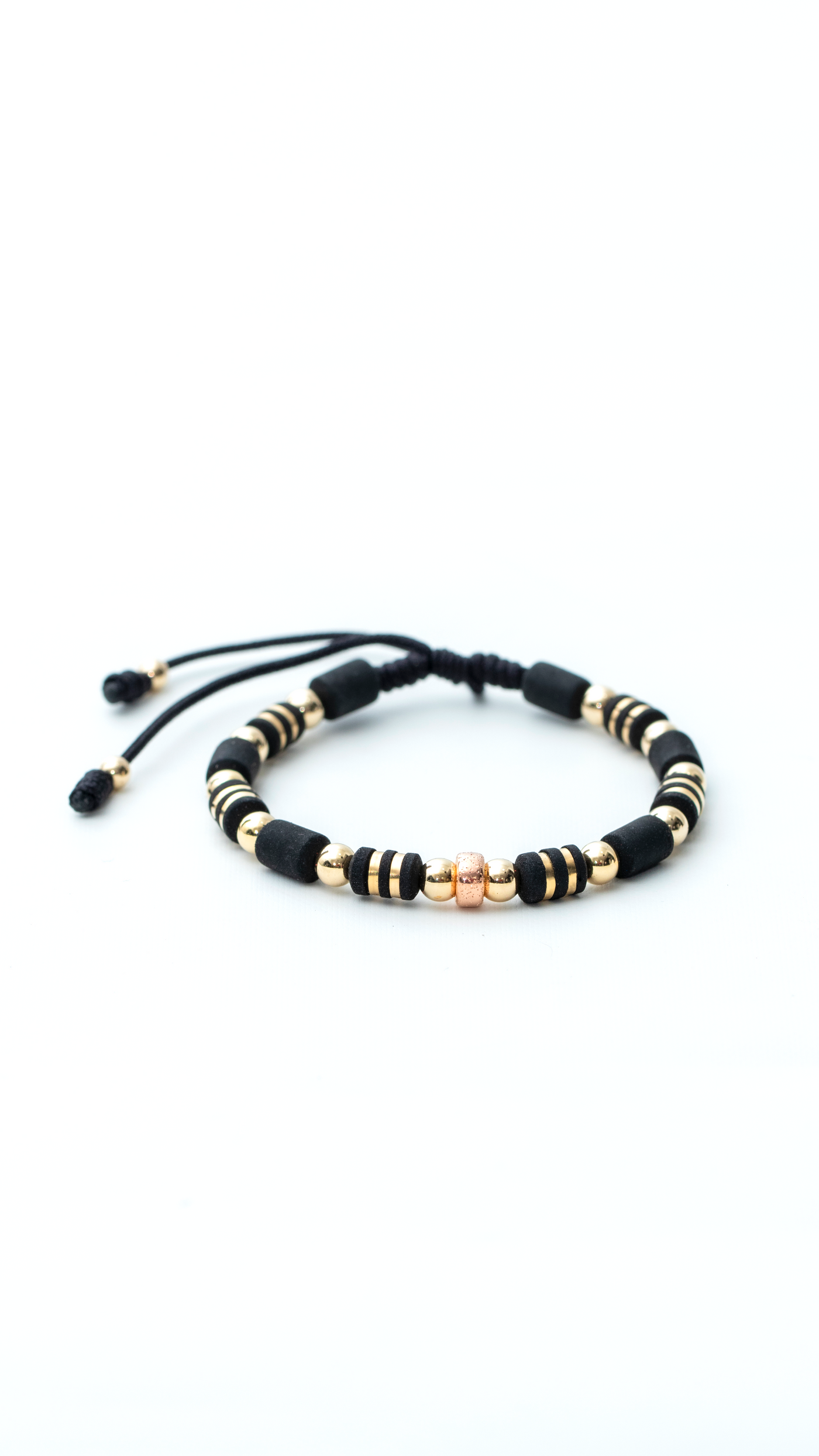 PULSERA B5M BARRILES CON CHATA CENTRO