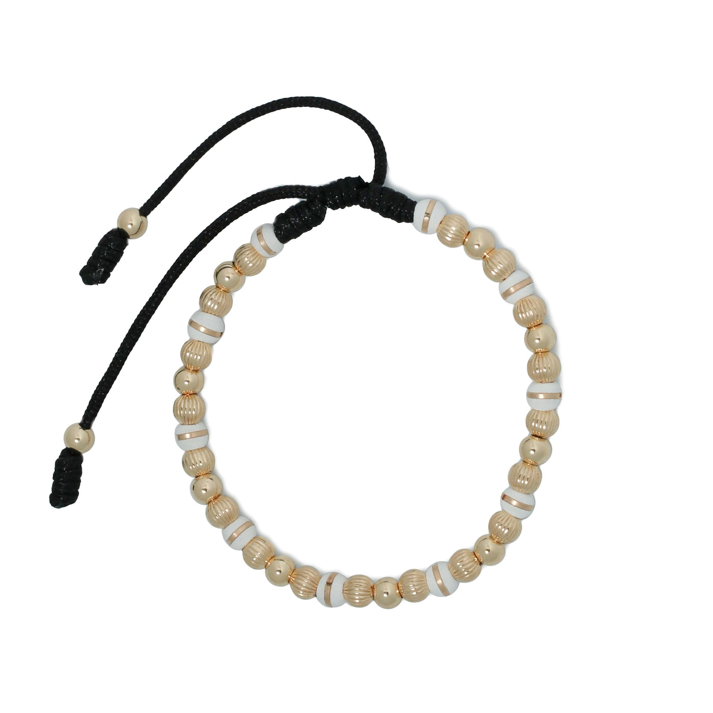 Pulsera trios b4 acanalada y lisa neo cinta