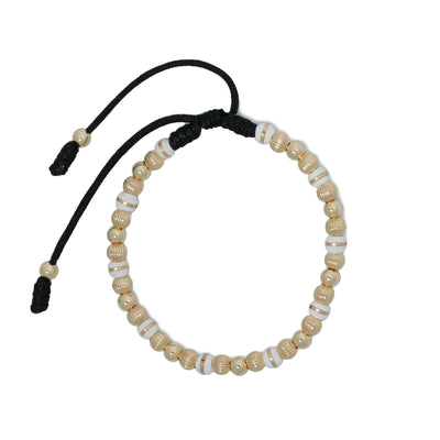 Pulsera trios b4 acanalada y lisa neo cinta