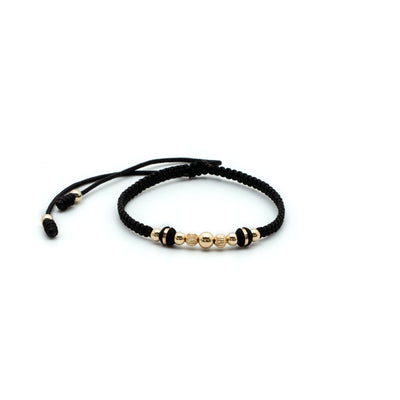 Pulsera tejida acanalada b4-6 neo cinta