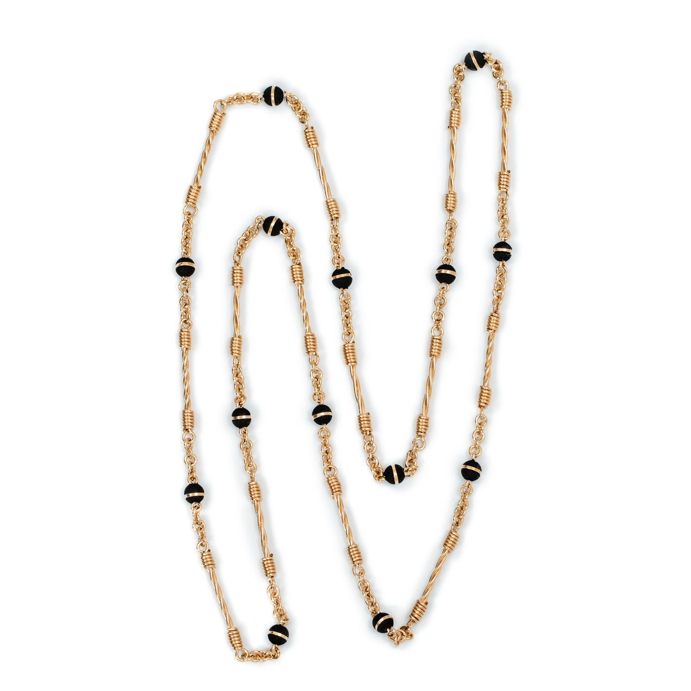 Collar Artesanal Greek Dorado Olympus Neopreno