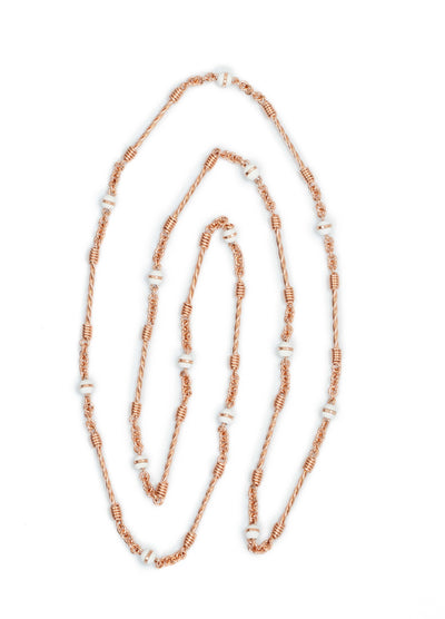 COLLAR ARTESANAL GREEK ROSADO  OLYMPUS NEOPRENO