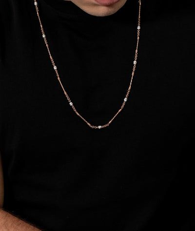 COLLAR ARTESANAL GREEK ROSADO  OLYMPUS NEOPRENO