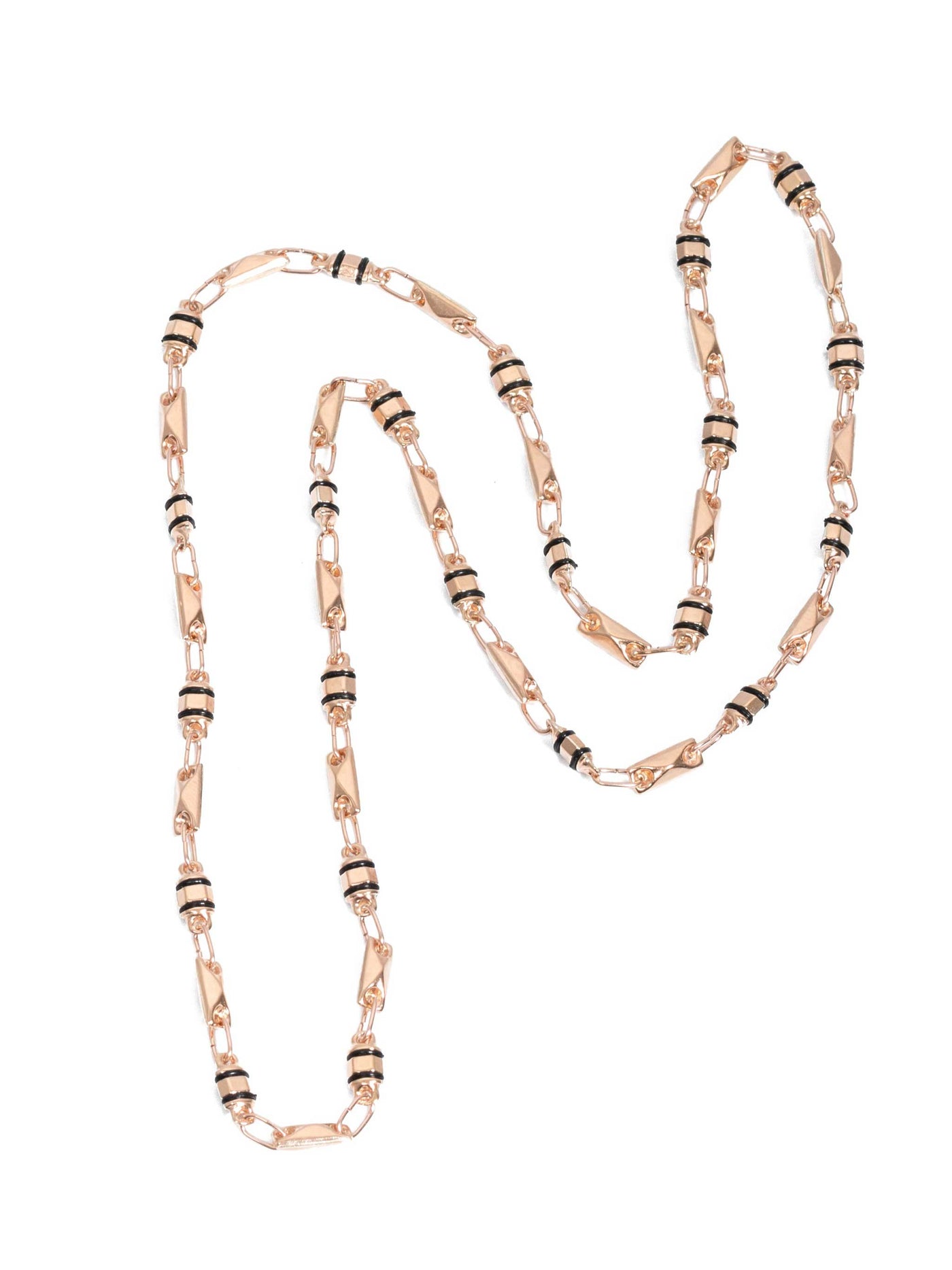 COLLAR LAM RUSTICO ROMBO Y TROQUEL ROSE