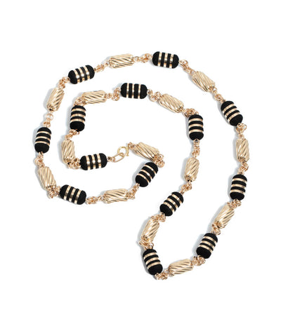 COLLAR LAM OVALO ESPIRAL 8MM BARRIL 3CINTAS