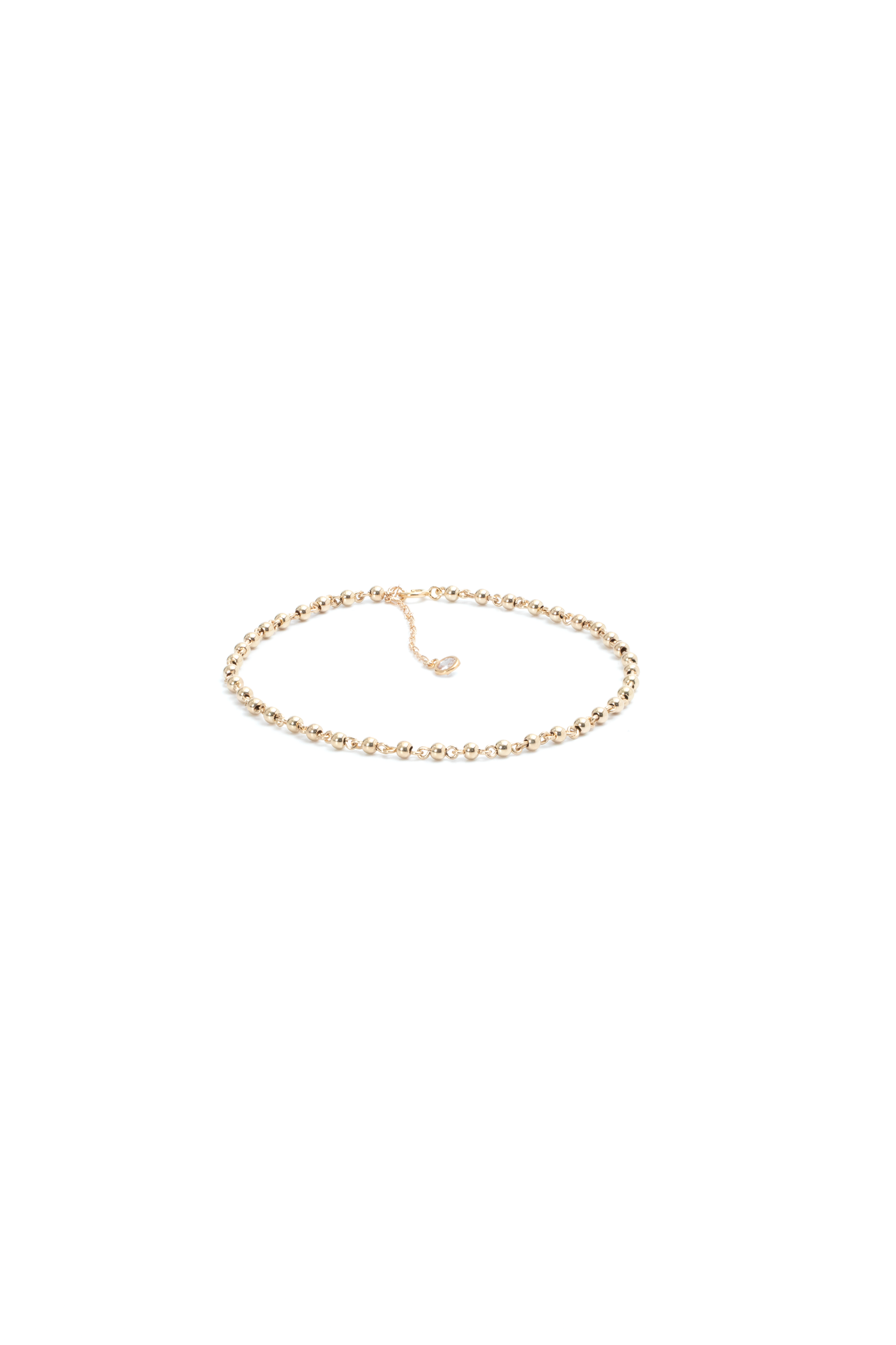 TOBILLERA 3MM ORO LAMINADO 18K DIJE TIPO  TIFFANY  DORADA