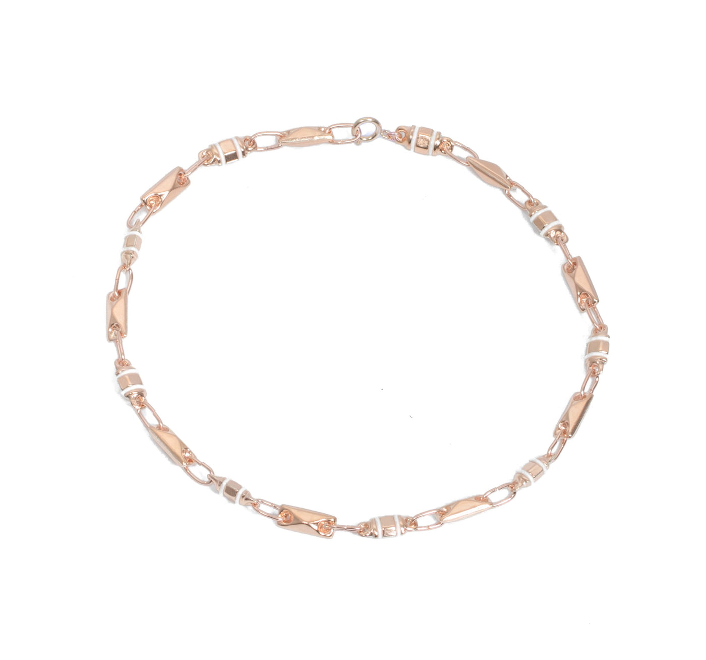 TOBILLERA RUSTICA LAM CAUCHOS ROSE