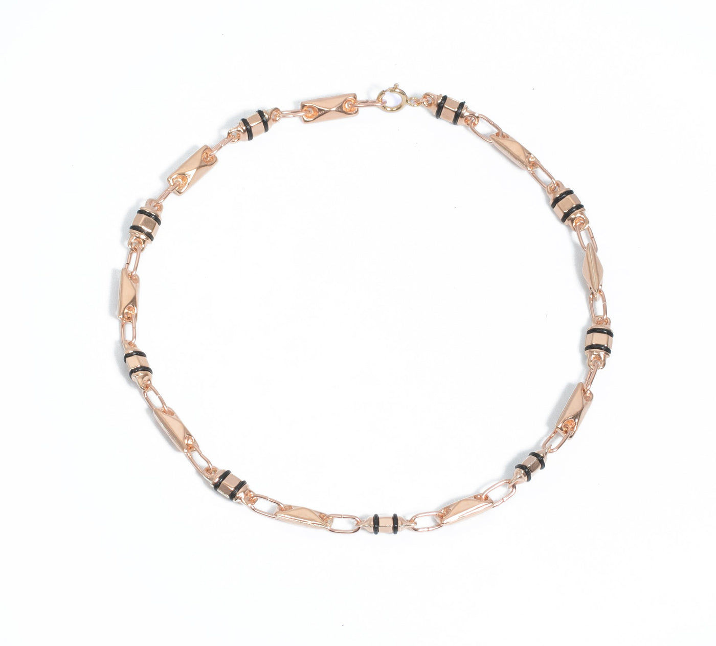 TOBILLERA RUSTICA LAM CAUCHOS ROSE