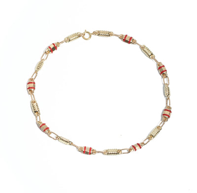 TOBILLERA RUSTICA LAM CAUCHOS