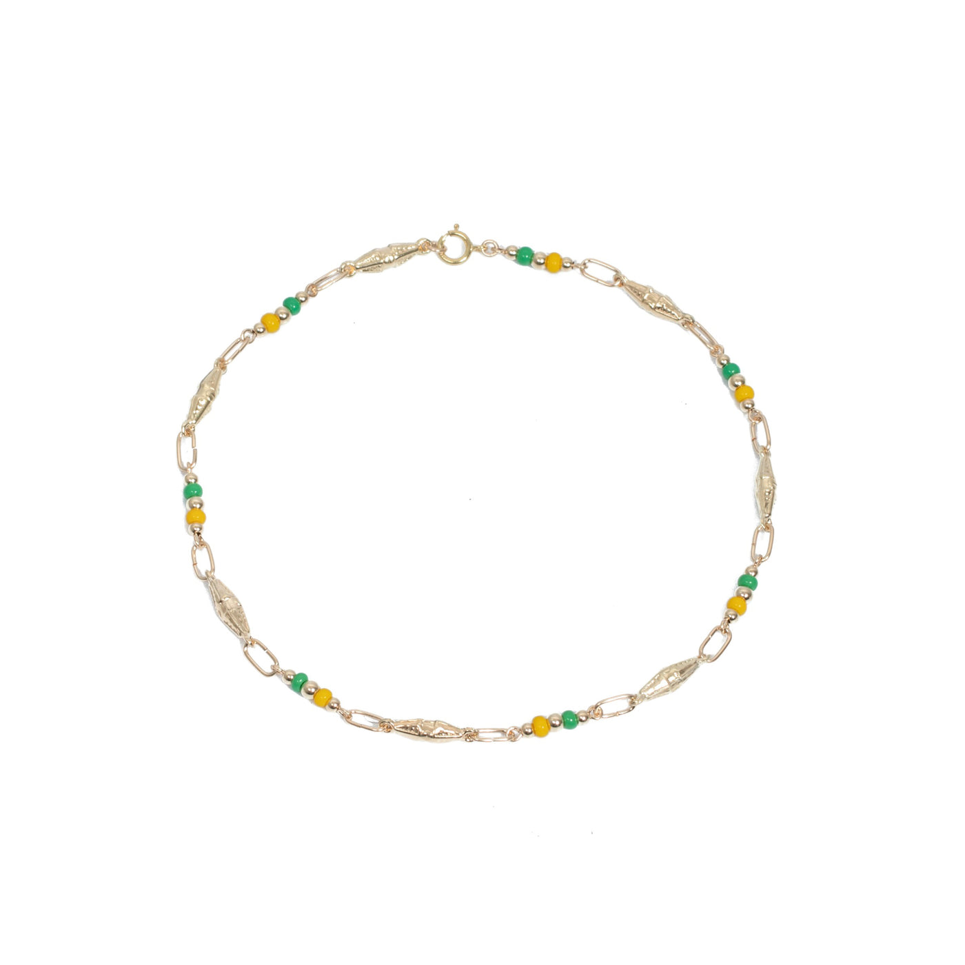 Tobillera Lam Rustica Mostacilla Dubai