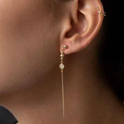 Arete bivector oro laminado 18k dorado