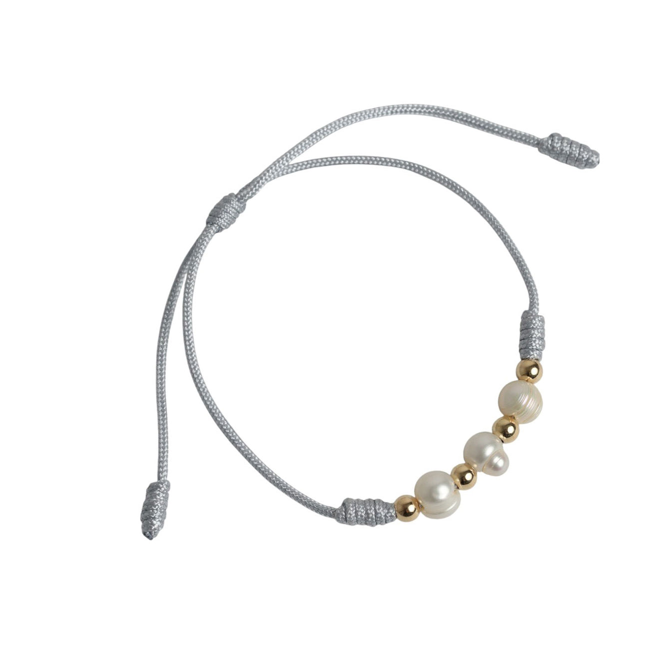 Pulsera Lam perlas cultivadas en hilito