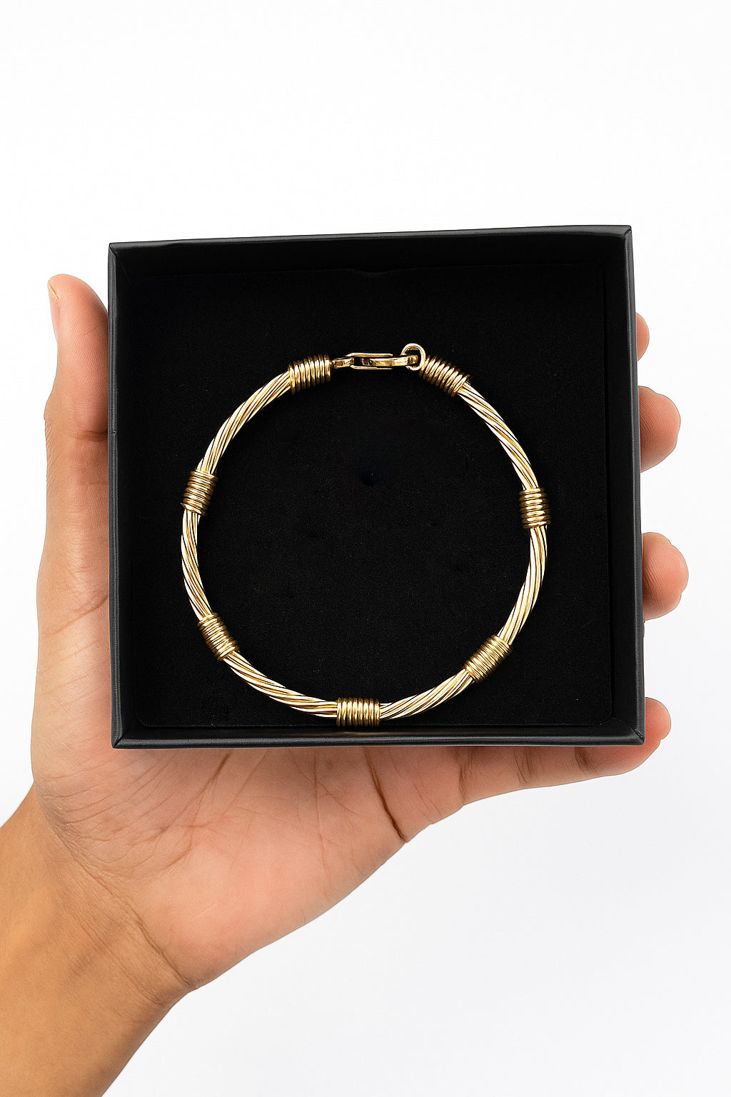 PULSERA 7 NUDOS PREMIUM (H1.0) ENTORCHADA