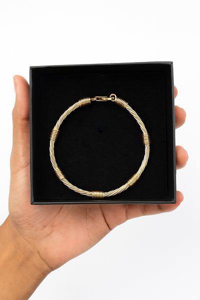 PULSERA 7 NUDOS PREMIUM (H1.0) ENTORCHADA