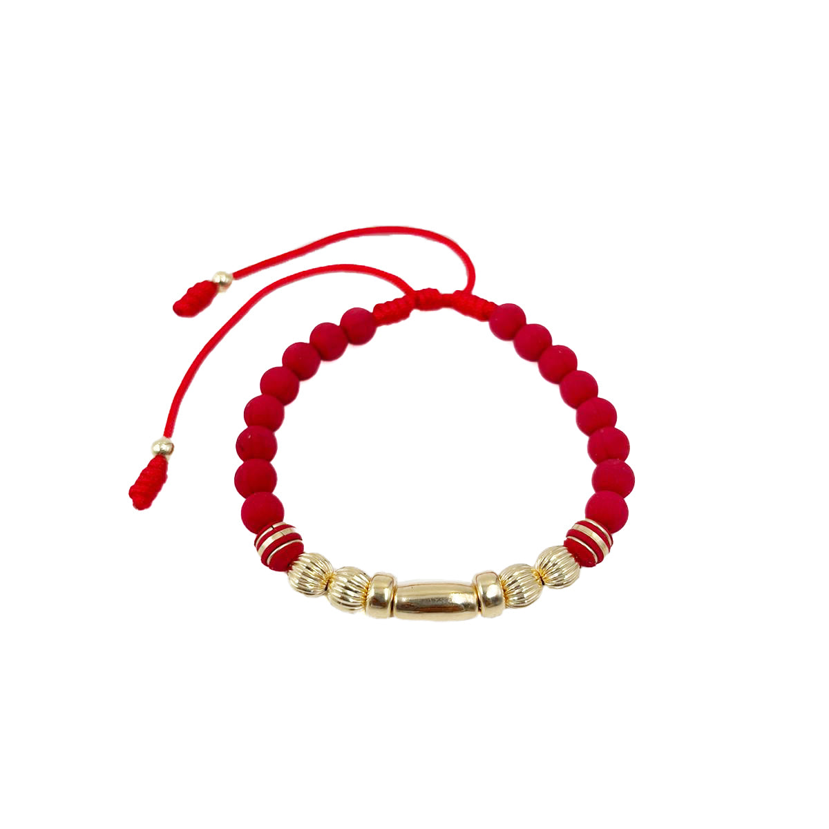 Pulsera acanalada centro óvalo 
