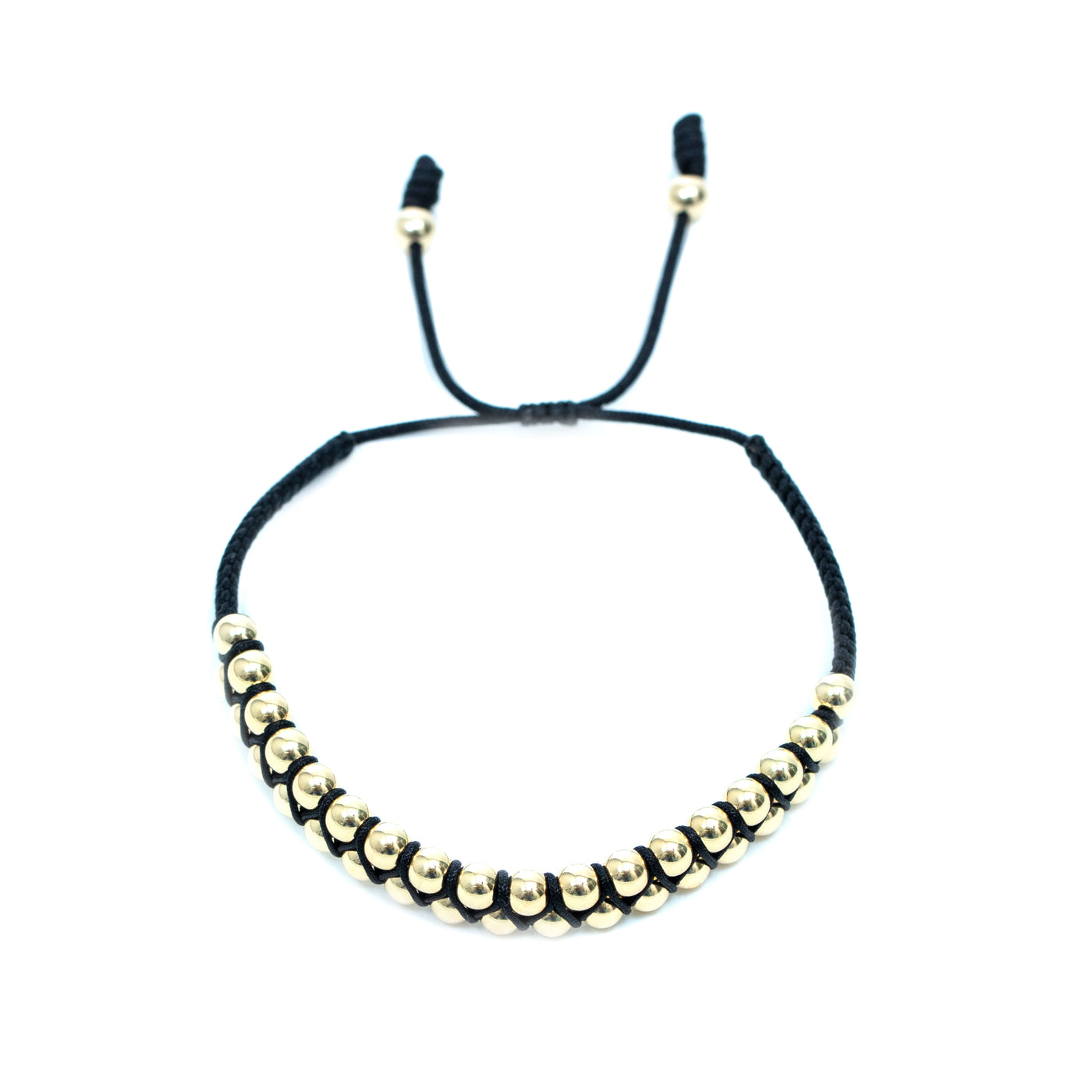 Pulsera Unisex Oro Laminado Zig Zag