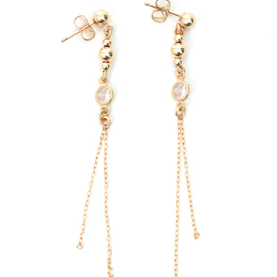 Arete bivector oro laminado 18k dorado