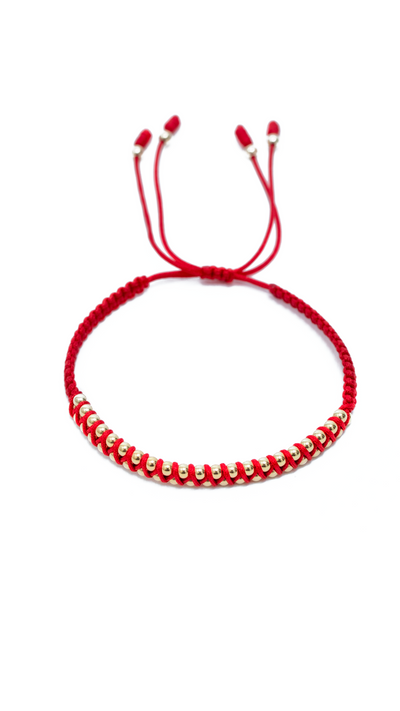 PULSERA B3MM TEJIDA ZIGZAG