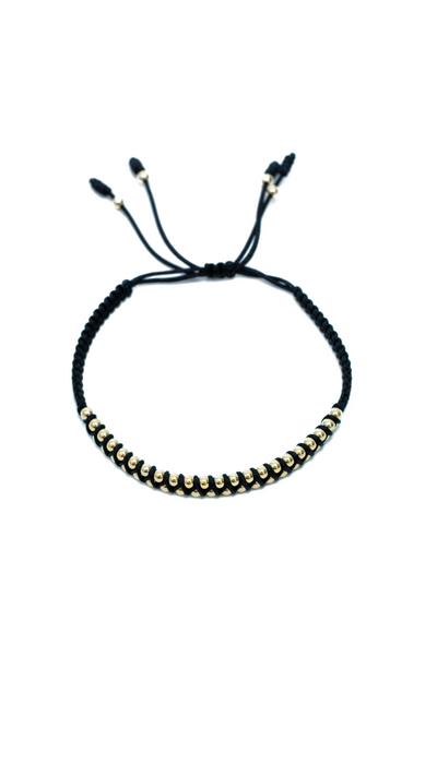 PULSERA B3MM TEJIDA ZIGZAG