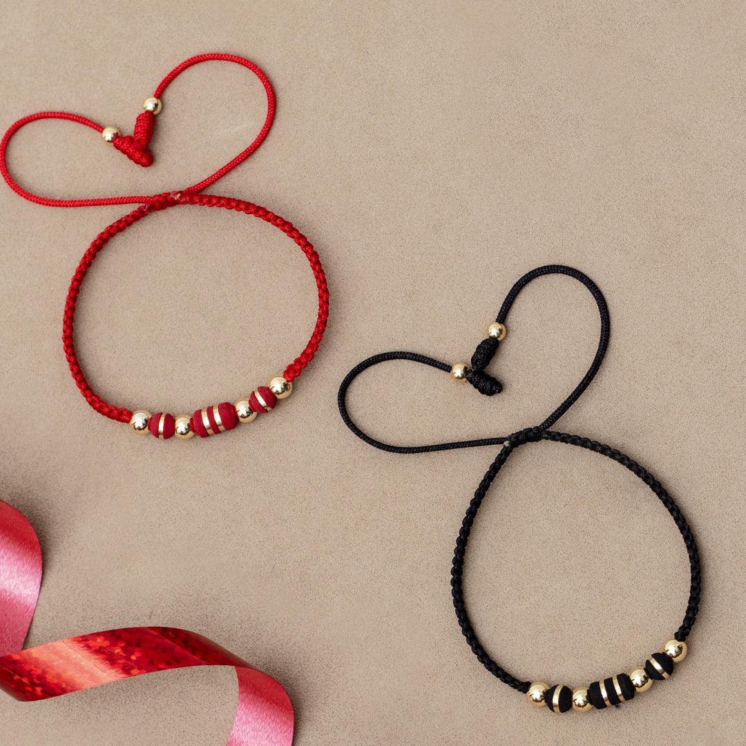 Pulsera b5mm tejida barril-neo cinta