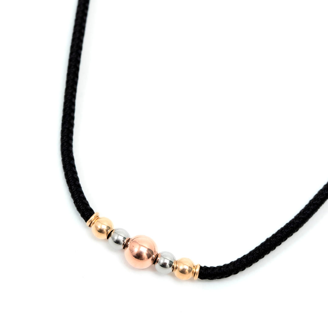 CHOKER ORO LAMINADO 18 k CORDÓN  BROCHE ESPECIAL